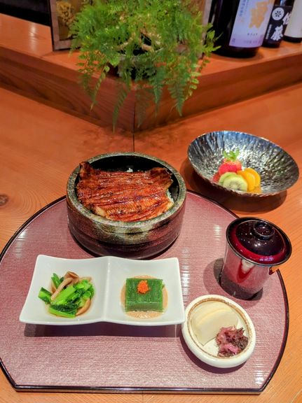 うな重御膳(浜名湖産)