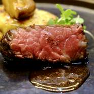 全7品のディナーコース
メインのお肉料理は赤牛のグリル
デザートは湖鏡特製ティラミスを含む盛合わせ