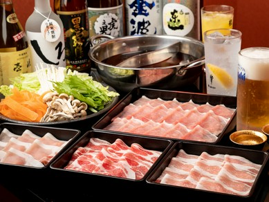 豚屋のしゃぶしゃぶ食べ飲み放題
