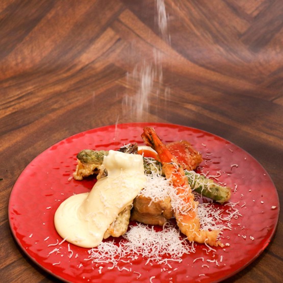 創作天ぷら チーズのマリアージュ ぷらっと 岡山店 岡山駅周辺 居酒屋 の料理写真 ヒトサラ