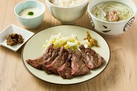 [第1位]  牛たん焼 [塩] セット （3枚6切）とろろ付