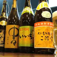 アサヒ樽生マイスターでもある店主が注ぐ生ビールは冷えたグラスはもちろん、細やかな温度管理で、デリケートな近江牛の旨さを引き立ててくれます。肉に合う焼酎も6種以上を揃えています。