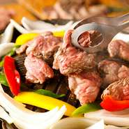 5900円⇒4900円店長自ら厳選した羊肉は新鮮で驚くほど臭みがなく本当のラム肉の美味しさをご堪能頂けます