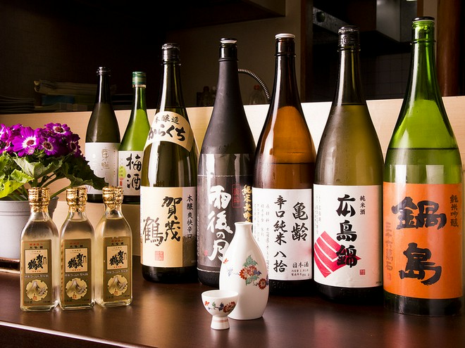 日本酒にこだわっている