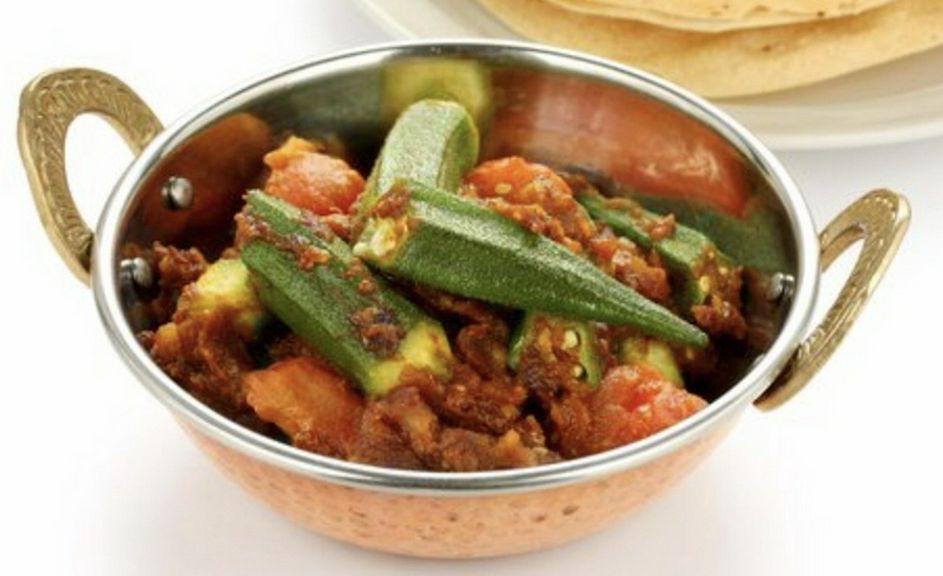 美味しそうですが、珍しいオクラマサラ