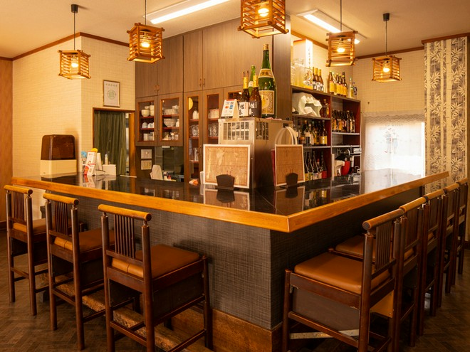 カウンター席がある