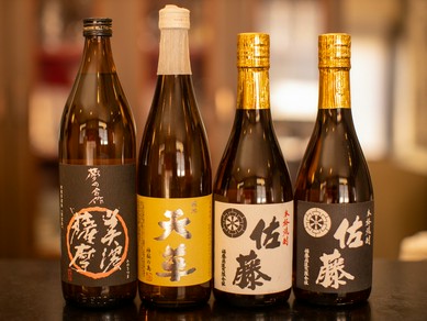 和食に合う焼酎を一緒に♪