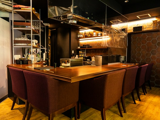 カウンター席がある