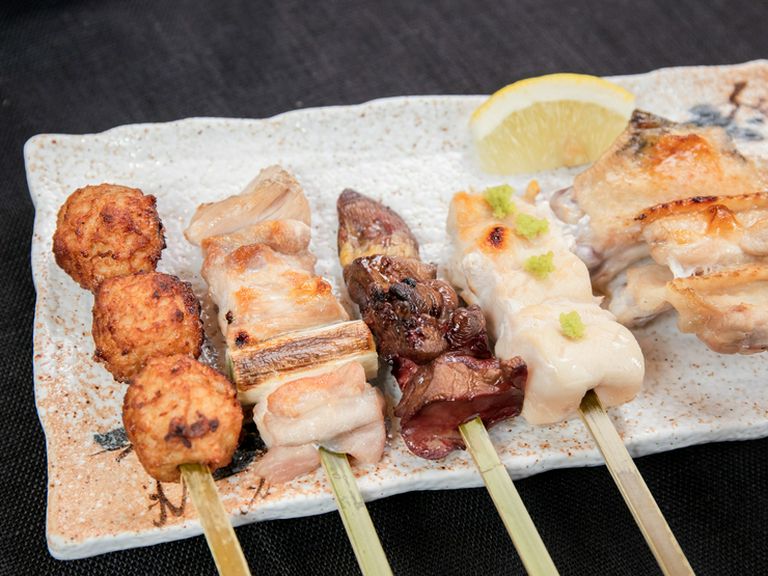 オススメの焼鳥をおまかせで!『焼鳥盛合せ 5本』