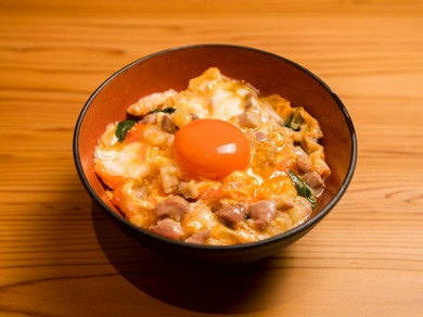 地鶏炭火親子丼