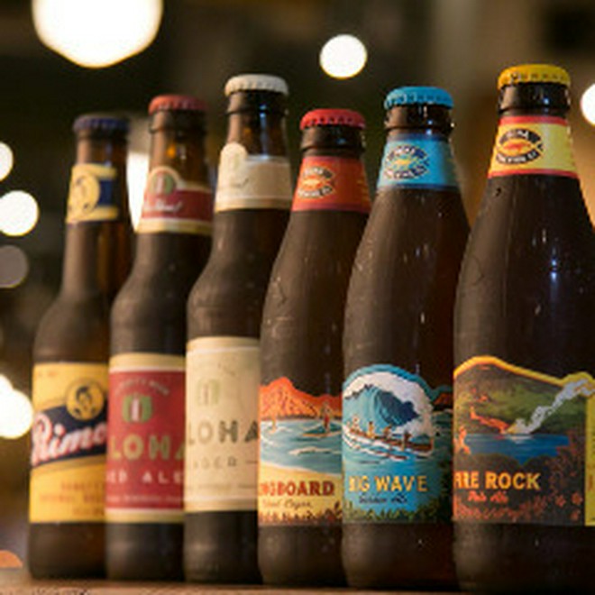 ビールにこだわっている