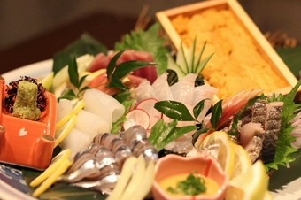 鮮魚の盛り合わせ