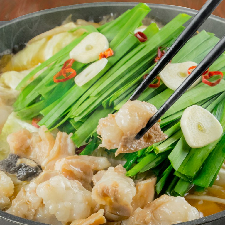 博多もつ鍋（九州しょうゆ・京風白味噌） 1人前