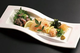 華味鳥生ハムと親鳥炭火焼き