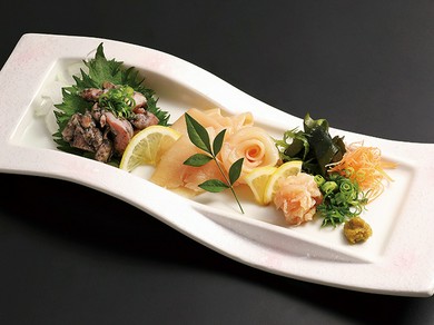 華味鳥生ハムと親鳥炭火焼き