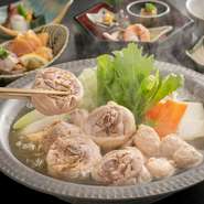 大切な時間を自慢の水炊きでおもてなし