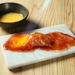 肉がとろける！
卵黄との相性抜群
