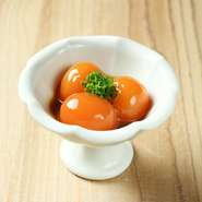 もちもち食感の卵黄醤油漬け