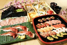 肉寿司を楽しむならこちら！飲み放題もついてお得なコースプラン！
