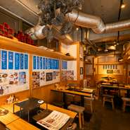 牡蠣料理をメインとしながらも海鮮料理から肉料理まで逸品料理の数々。幅広いお客様にご利用していただいております。