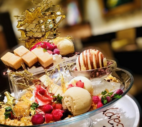 デザートプレートの盛り合わせ