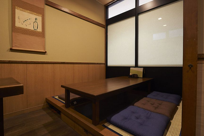 座敷あり！“上級者のもてなし”も叶う、落ち着いた雰囲気