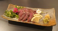 新鮮な馬刺しです！