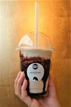 バナナとチョコレートの甘みたっぷりの一番人気スムージー。