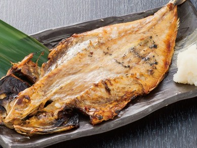 鯵炭火焼き