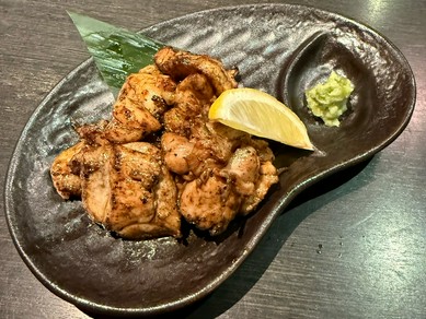鶏モモ肉炭火焼き