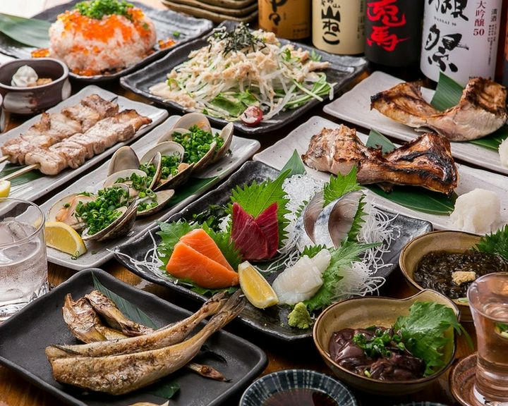 豪快でイキのいい漁師料理でいつもと違った女子会