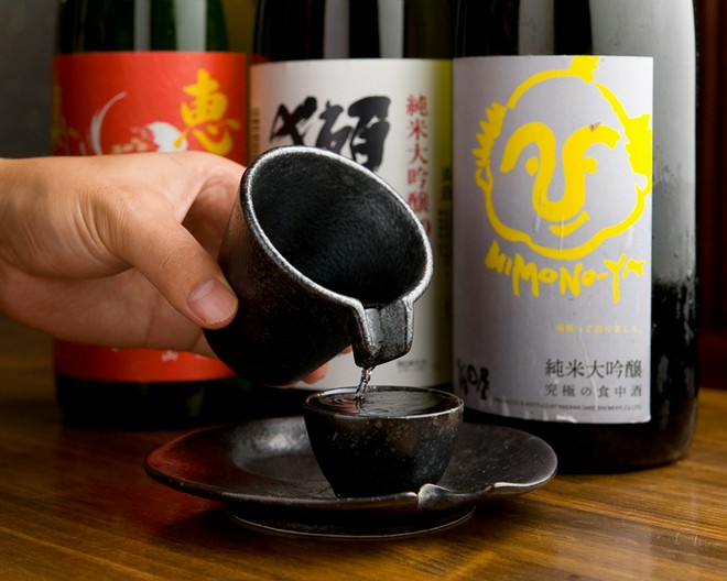 日本酒にこだわっている