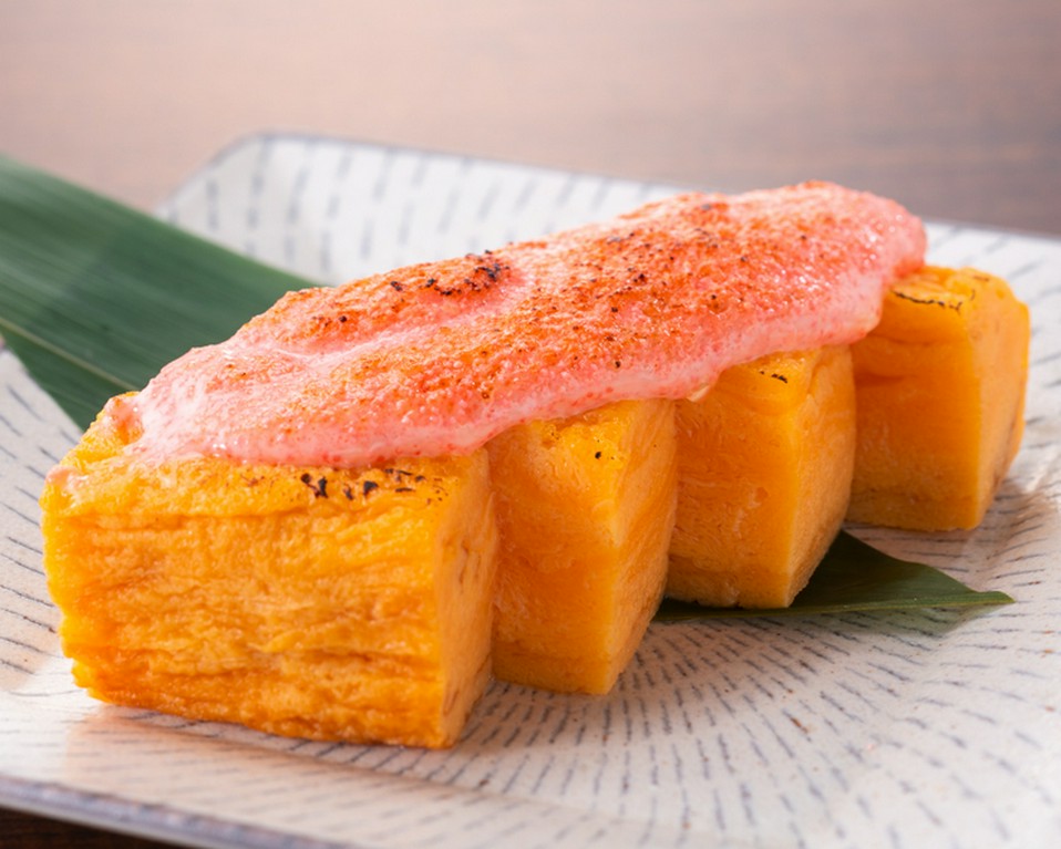 奥久慈玉子焼き炙り明太マヨ