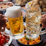 圧倒的ドリンク数も自慢!
生ビール・ハイボールはもちろん、シャリキン・サワー・焼酎・ノンアルコールなど多彩にご用意いたしております◎