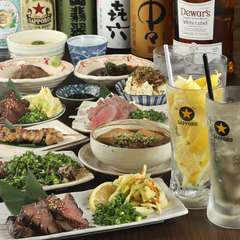 ｢トロタン刺し｣や｢炙り霜降り牛タン｣｢とろける茹でタン｣など､べこたんの自慢どころがたっぷり♪