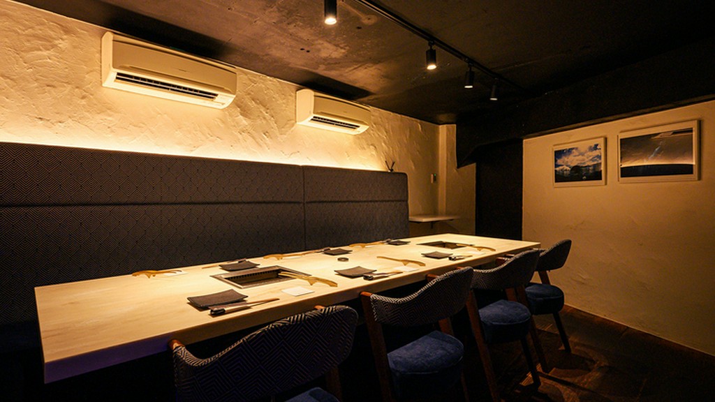 最大10名まで利用できる、完全個室のVIP ROOM（喫煙可）
