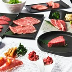 希少部位シャトーブリアンやシェフ特製赤身肉の低温ローストも堪能できる贅沢な極上コース。

