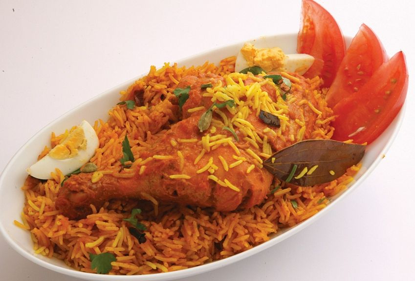 チキンビリヤニ　Chicken Biryani