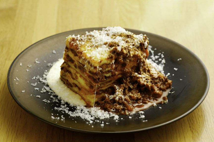 チーズたっぷりラザニア