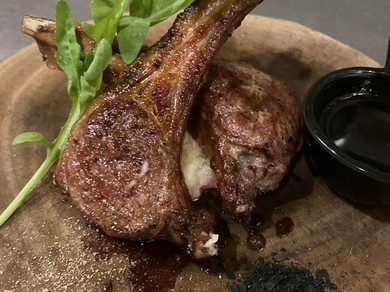 炭焼きラムチョップ　