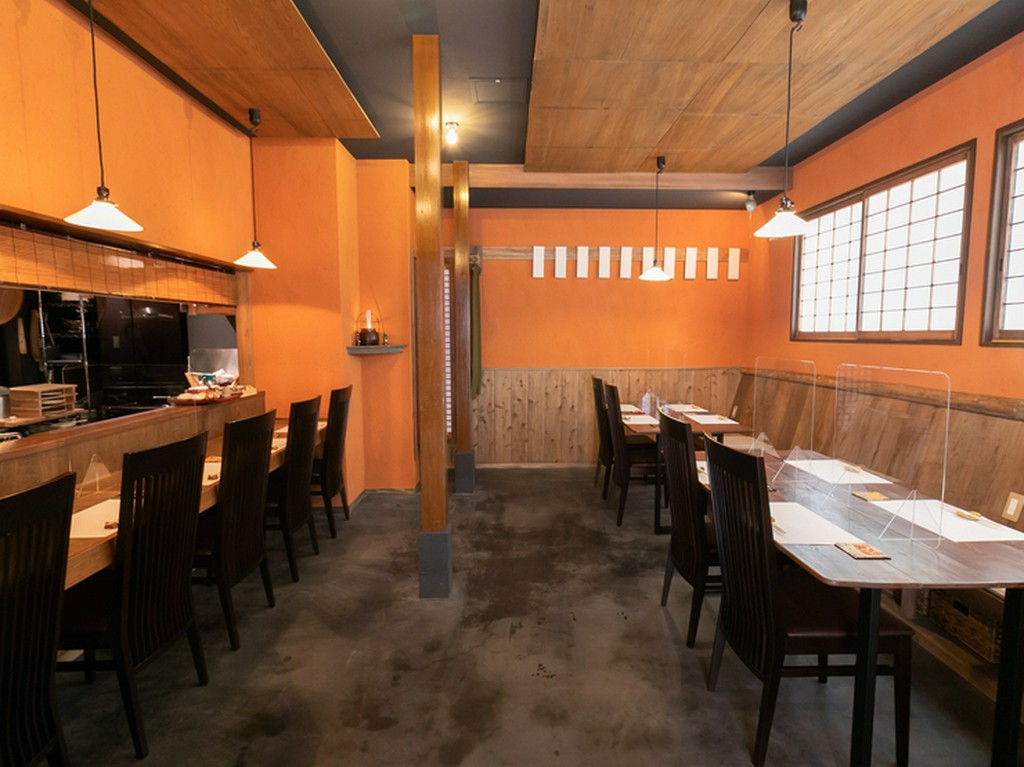 時代を遡ったようなレトロな落ち着いた空間。