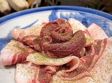 冬季限定「ぼたん鍋」３月末まで