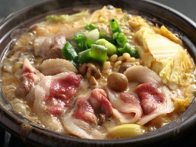 季節鍋【ぼたん鍋】提供期間１２月～３月