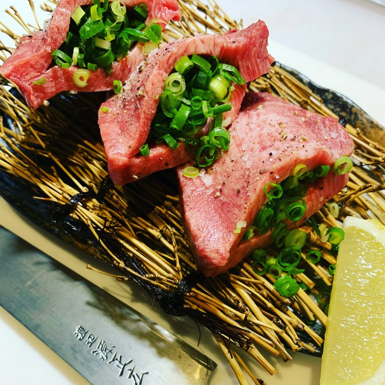 厚切りネギ塩タン