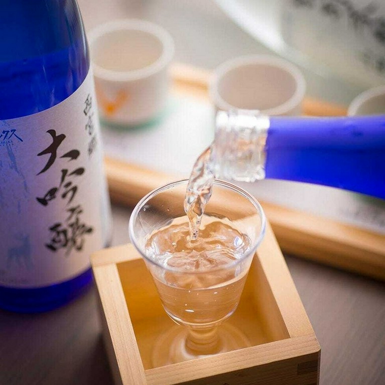 自慢の銘酒と共に