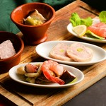 本日の前菜盛り合わせ