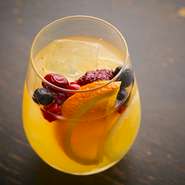 白ぶどうのノンアルコールサングリア