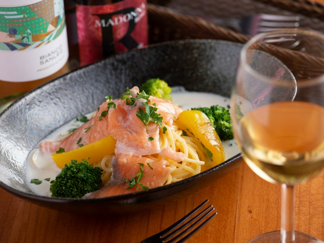 ワインにこだわっている