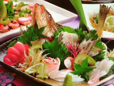 四季折々の新鮮な熊本の幸が楽しめます