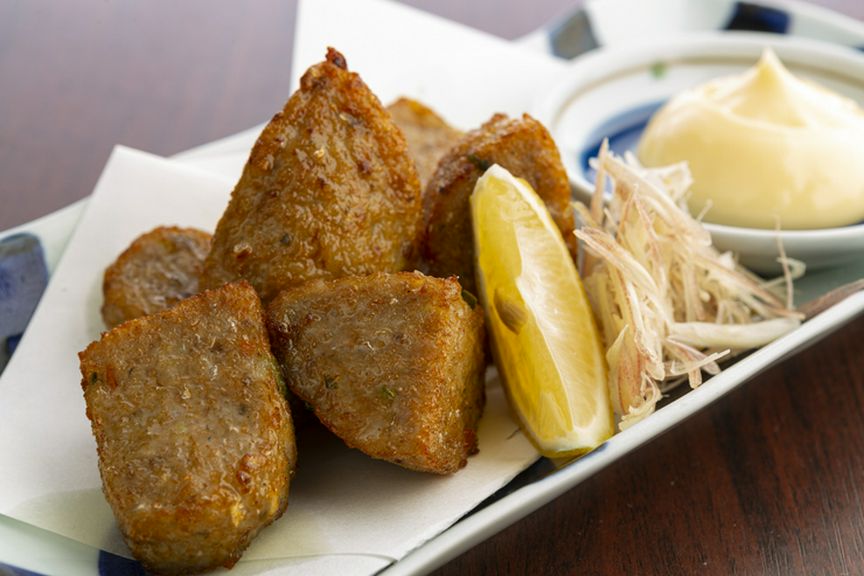 お酒のおつまみにもピッタリ『牛深産揚げかまぼこ』